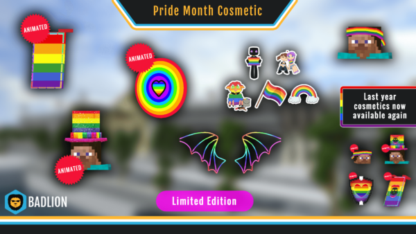 2020 Badlion Client Pride Cosmetics